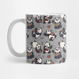 Pattern Ramen Pandas by Tobe Fonseca Mug